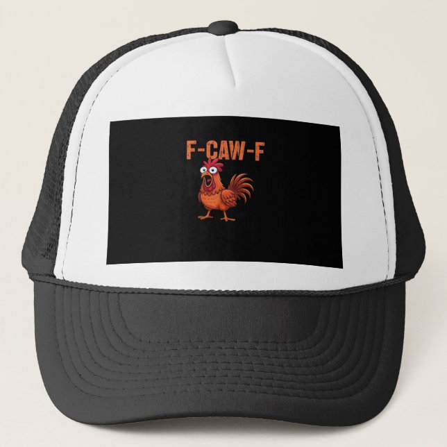Boné F Caw F Funny Chicken Classic Trendy Modern Style (Frente)