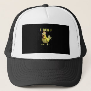 Boné F Caw F Galinha Engraçada Clássica Criativa Casual