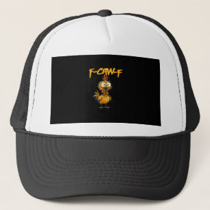 Boné F-Caw-F Humor Engraçado de Frango F-Caw-F Citação