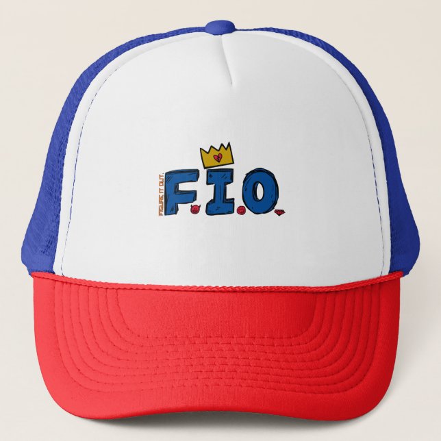 Boné F.I.O. “Figure It Out” - Cap Minimalist  (Frente)