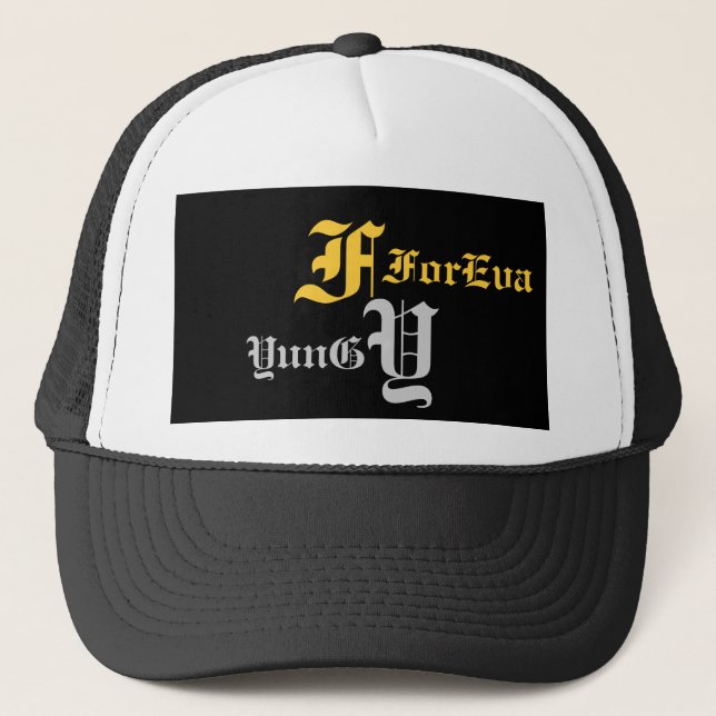 Boné F, Y, ForEva, YunG (Frente)