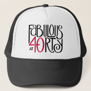 Boné Fabuloso a 40 vermelho