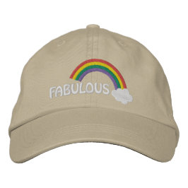 Boné Fabuloso Orgulho gay Rainbow