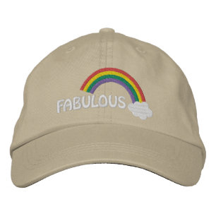 Boné Fabuloso Orgulho gay Rainbow