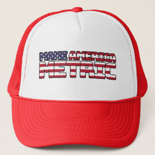 Boné Faça a Métrica Americana - Sinalizador Americano -