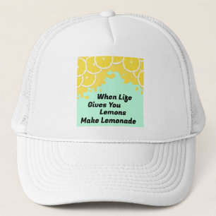 Boné Faça o chapéu de caminhoneiro de limonada