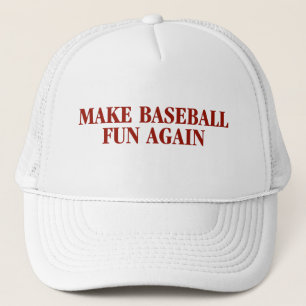 Boné Faça o chapéu do divertimento do basebol outra v