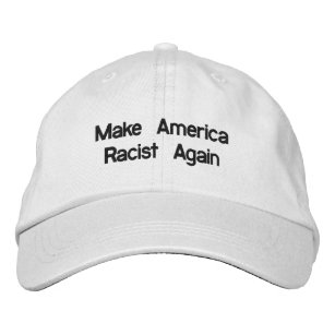 Boné Faça o chapéu do racista de América outra vez