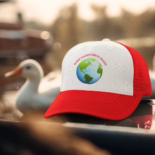 Boné Faça o excelente da terra outra vez