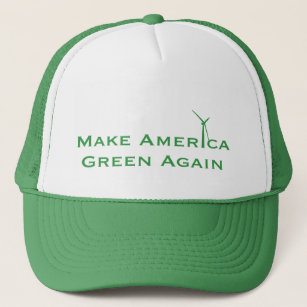 Boné Faça o verde de América outra vez