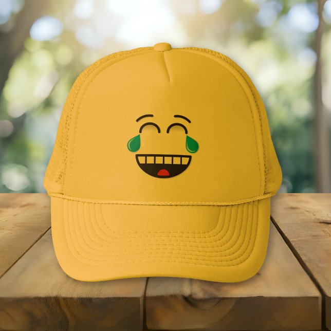 Boné Face com lágrimas de alegria (Criador carregado)