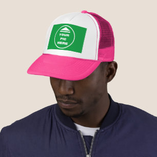 Boné FÁCIL! Trucker Hat - Rosa - Personalizar
