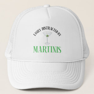 Boné Facilmente Distraído Por Martinis