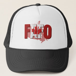 Boné FAFO Canadian Flag
