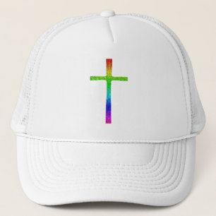 Boné Faith Cross Rainbow
