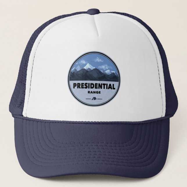 Boné Faixa Presidencial Camping em New Hampshire (Frente)