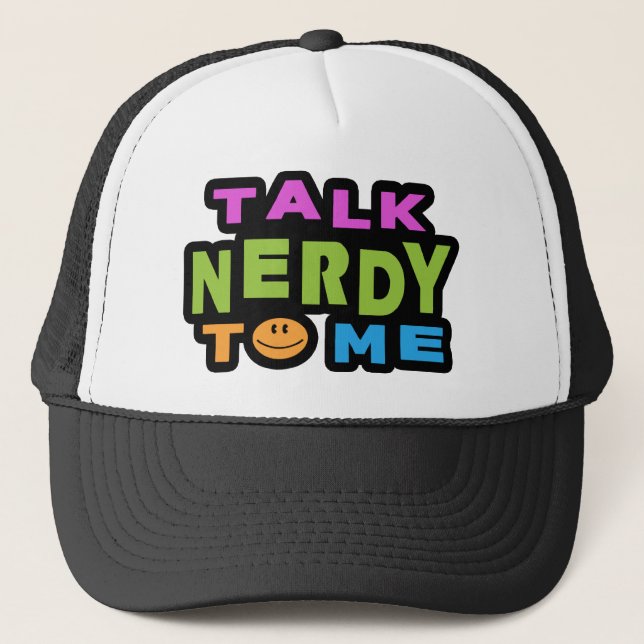 Boné Fale Comigo Com Nerdy (Frente)