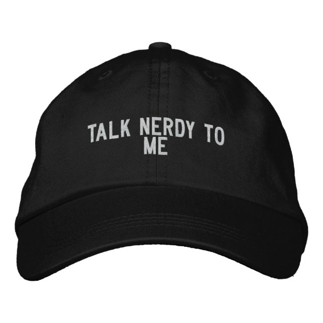 Boné fale nerd comigo (Frente)