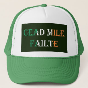 Boné Falha de Cead Mile na Irish Flag thcn