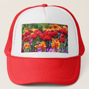 Boné Falln Floral Crimson Waves