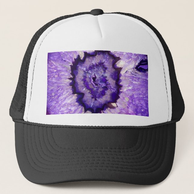 Boné Falln Purple Agate Geode (Frente)