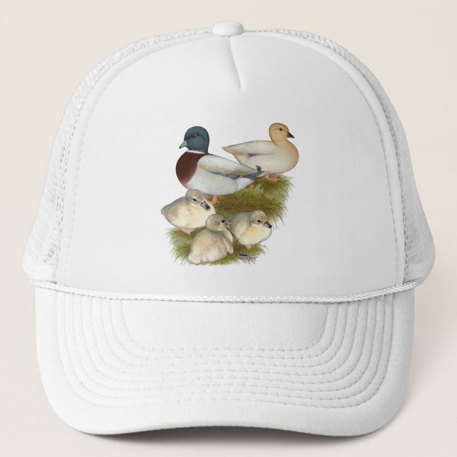Boné Família de Pato Ganso Pastel (Frente)