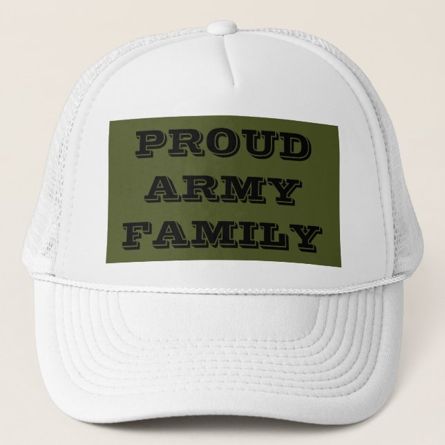 Boné Família do exército orgulhoso (Frente)