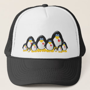 Boné Família do pinguim