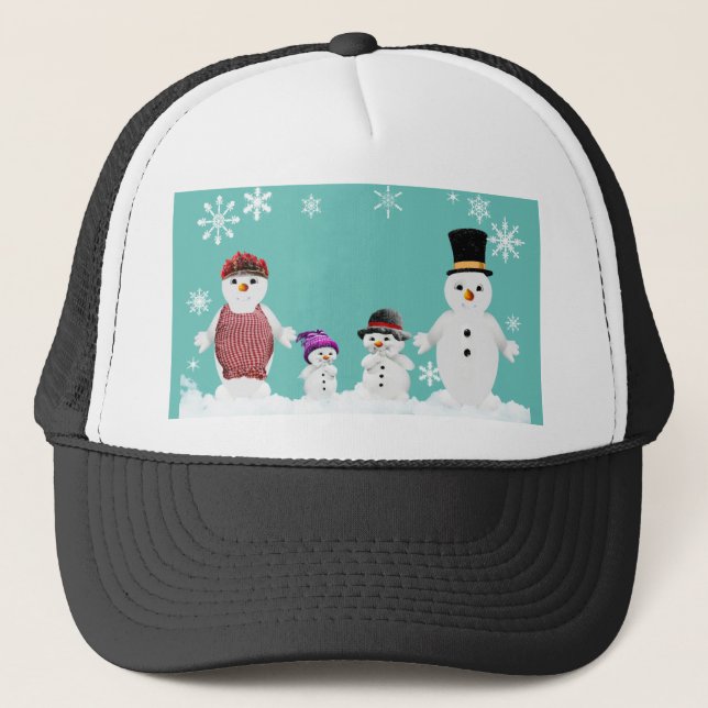 Boné família Snowman (Frente)