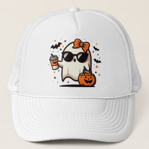 Boné Fantasma Bonitinho de Halloween