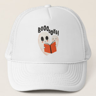 Boné Fantasma do Bibliófilo Engraçado Fantasia de Hallo