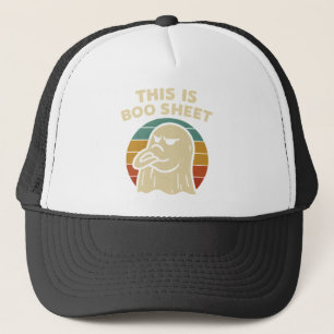 Boné Fantasma Engraçado "Isto É Folha de Boo" Halloween