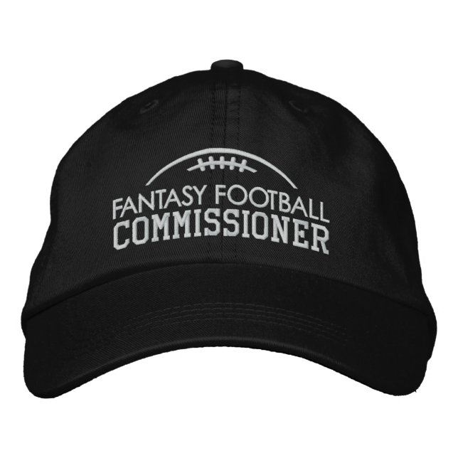 Boné Fantasy Football Fan Gear com Comissário (Frente)