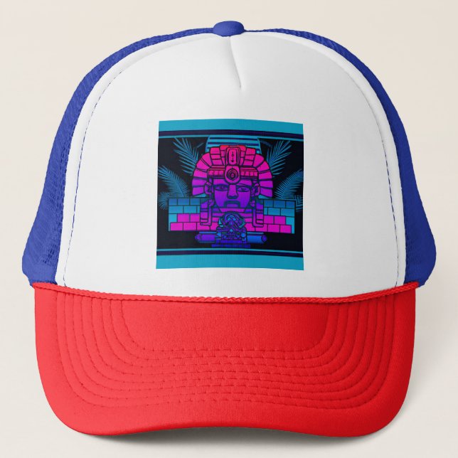 Boné Faraó Synthwave (Frente)