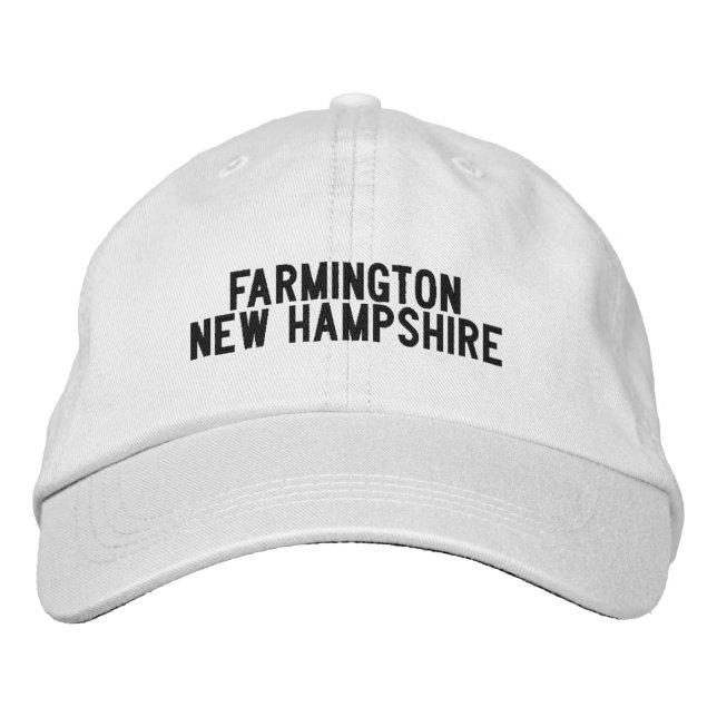 Boné Farmington  Chapéu de New Hampshire (Frente)
