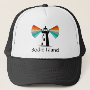Boné Farol da Ilha Bodie Carolina do Norte Arco-íris