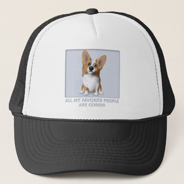 Boné Favorito do Corgi 1 de Galês (Frente)