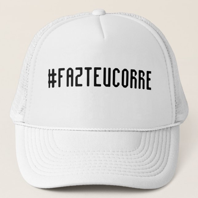 Boné Faz Teu Corre (Frente)