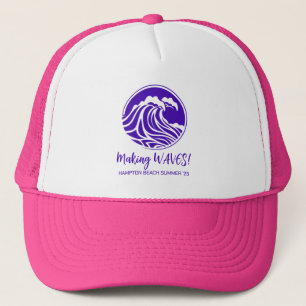 Boné Fazer WAVES Summer Hat - Estilo personalizado de p