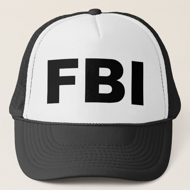 BONÉ FBI (Frente)