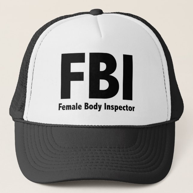 Boné FBI Sr. Funny Rude Humor (Frente)