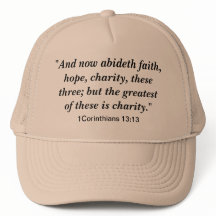 Fé, Esperança, Charity Hat