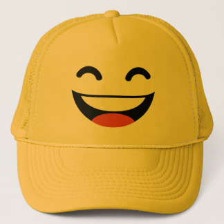 Boné Feche seus olhos que riem o emoji