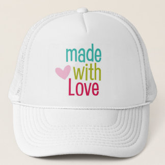 Boné Feita com o Amor, coração engraçado dizendo isso