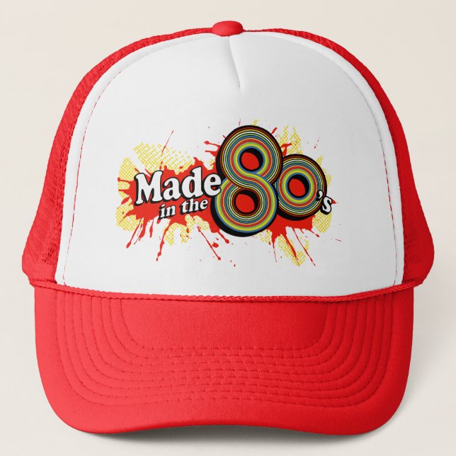 Boné "Feita na anos 80", design (Frente)