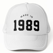 Feito em 1989 - Aniversário Personalizado