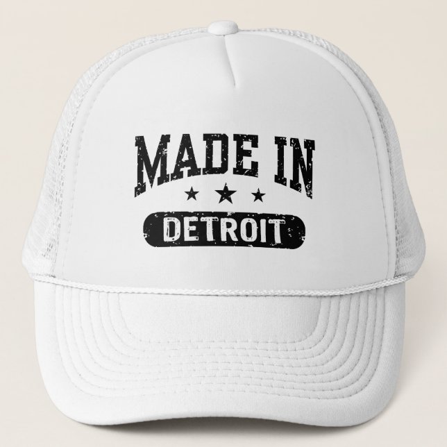 Boné Feito em Detroit (Frente)