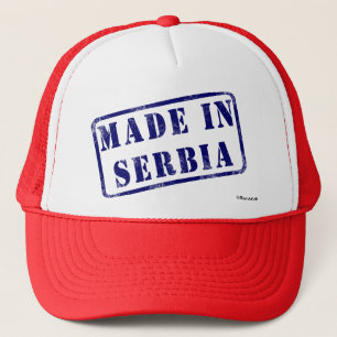 Boné Feito em Serbia
