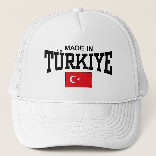 Boné Feito Em Turkiye (Frente)