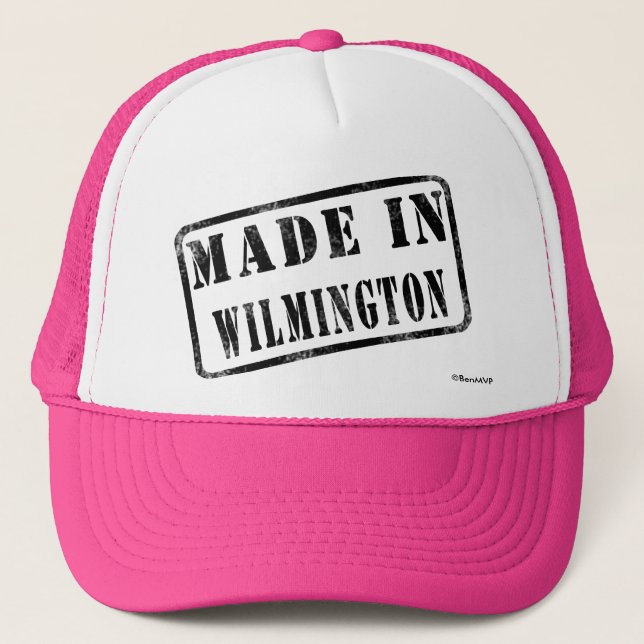 Boné Feito em Wilmington (Frente)